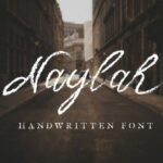 Naylah Font Poster 1