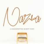 Nazwa Font Poster 1