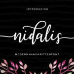  Nidalis Font Poster 1