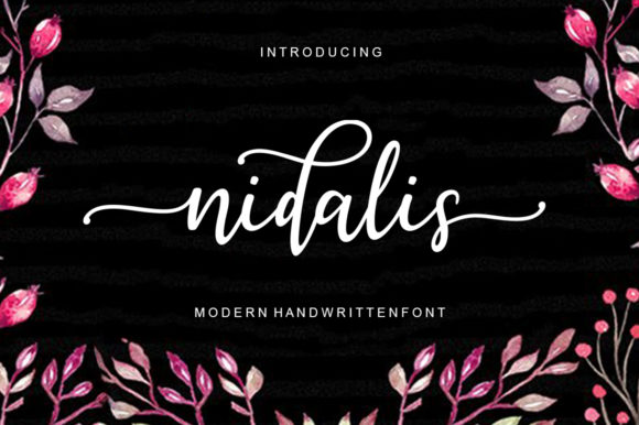  Nidalis Font Poster 1