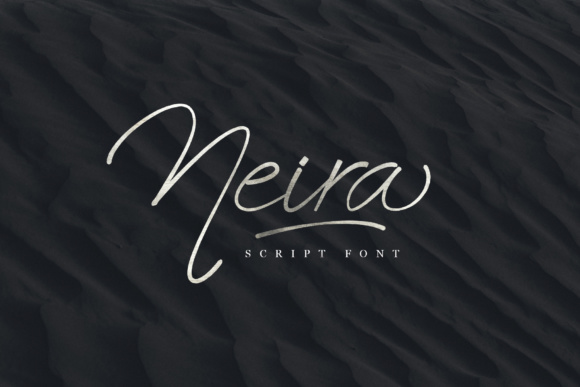 Neira Script Font Poster 1