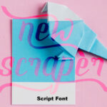 New Scraper Font Poster 1