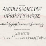 Nicolette Script Font Poster 8