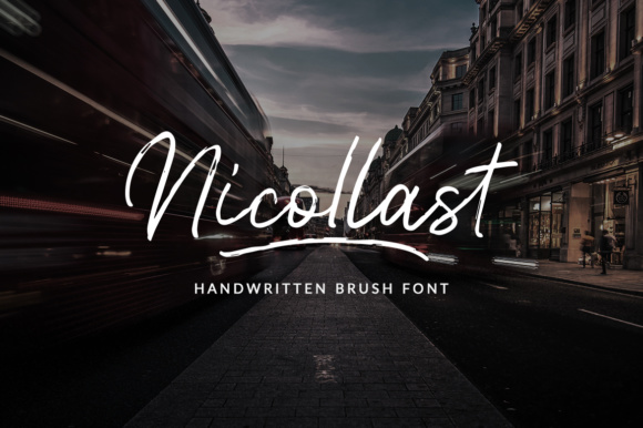 Nicollast Font Poster 1