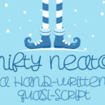 Nifty Neato Font Poster 1