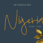 Nigeria Font Poster 1