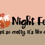 Night Fox Font Poster 1