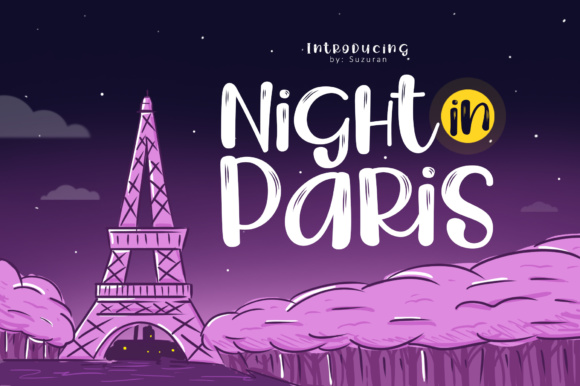 Night in Paris Font