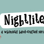 Nightliter Font Poster 1