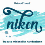 Niken Font Poster 1