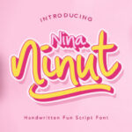 Nina Ninut Font Poster 1