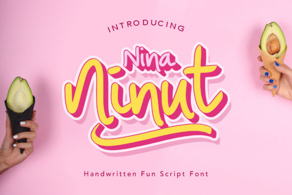 Nina Ninut Font Poster 1