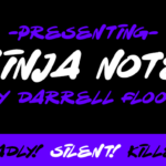 Ninja Note Font Poster 1