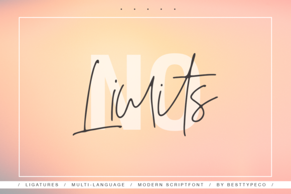 No Limits Font