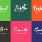 Nocturnal Script Font Poster 11