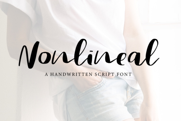 Nonlineal Font Poster 1
