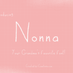 Nonna Font Poster 1