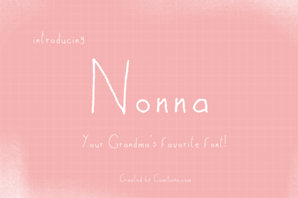 Nonna Font Poster 1