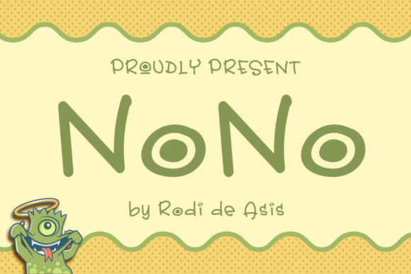 NoNo Font Poster 1