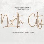 North City Font Poster 10