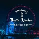 North Landon Script Font Poster 1