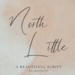 North Little Font Poster 1