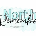 North Remember Duo Font Poster 1