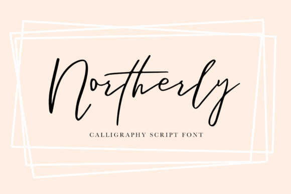 Northerly Font Poster 1