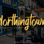 Northingtown Font Poster 1