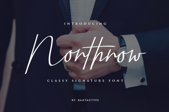 Northrow Font Poster 1