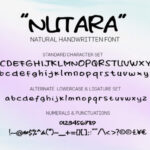 Nutara Font Poster 6