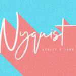 Nyquist Duo Font Poster 1