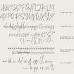 Oaklinn Script Font Poster 8