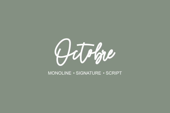 Octobre Font