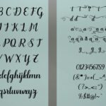 Odelette Script Font Poster 3