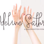 Odeline Sathry Font Poster 1