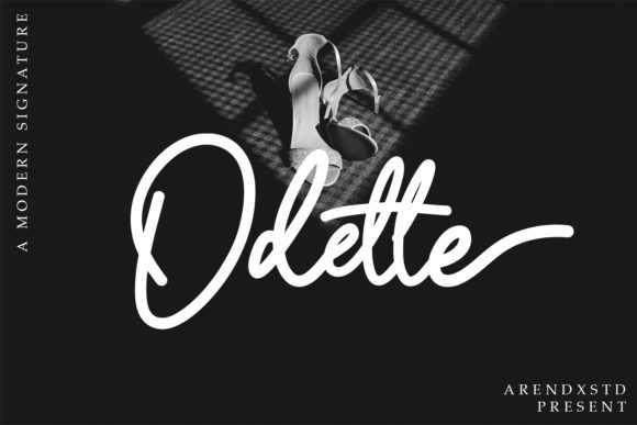 Odette Font Poster 1