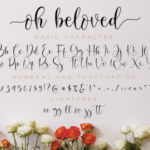 Oh Beloved Font Poster 11