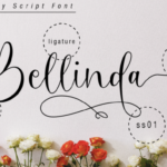 Oh Beloved Font Poster 10