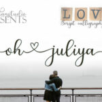 Oh Juliya Font Poster 1