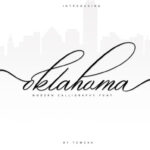 Oklahoma Font Poster 1