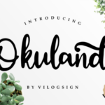 Okuland Font Poster 1