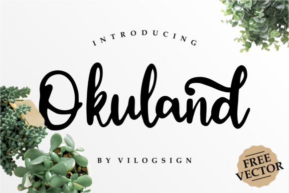 Okuland Font Poster 1