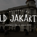 Old Jakarta Font Poster 1