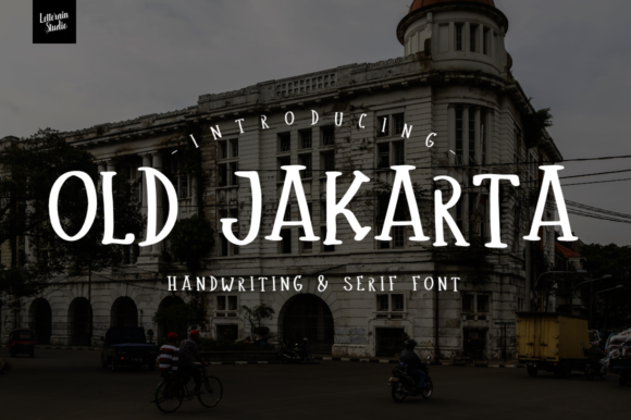 Old Jakarta Font Poster 1