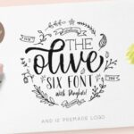 Olive Family Font Poster 1