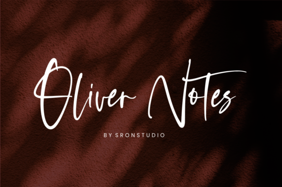 Oliver Notes Font Poster 1