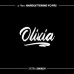 Olivia Font Poster 1