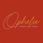 Ophelie Font Poster 1