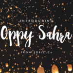 Oppy Sahra Font Poster 1